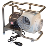 2-Speed Electric Blower- 750 CFM low/1570 CFM high - Free Air Delivery