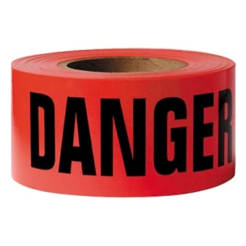 3" x 300' "danger" tape
