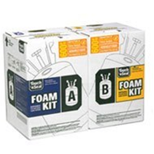 spray foam insulation diy kit 2.0lb - 600 bd ft