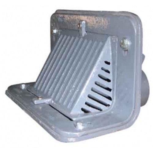 4" parapet scupper drain
