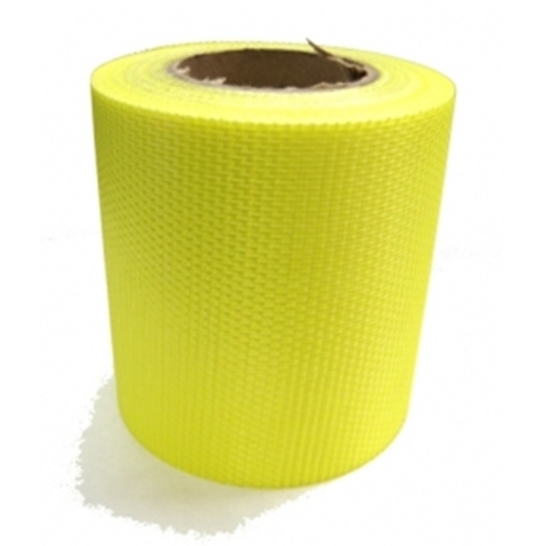 4" roll yellow glass fabric