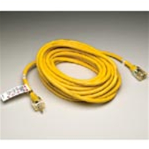 standard extension cord, 10 gage, 3-prong 50'