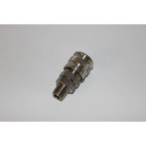 1/4" coupler foster, (stainless steel)