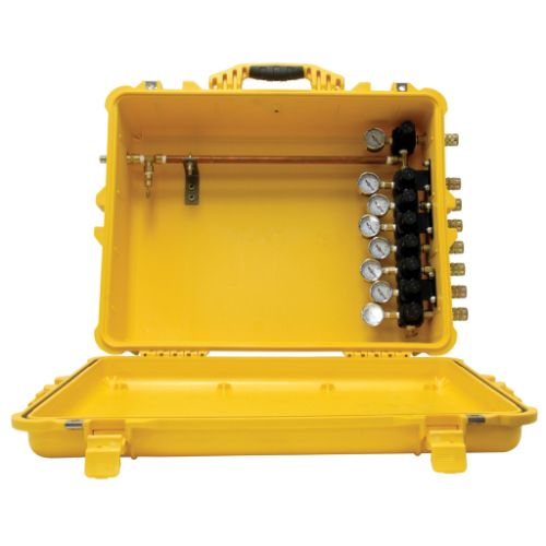 manifold,rem air,ind reg 1/4hn