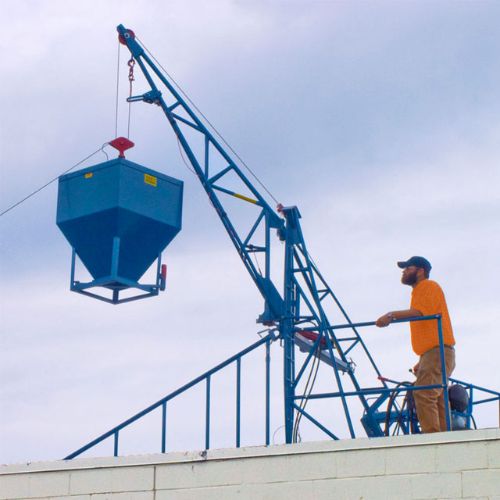 hs2000: 16 hp briggs vanguard engine swing hoist