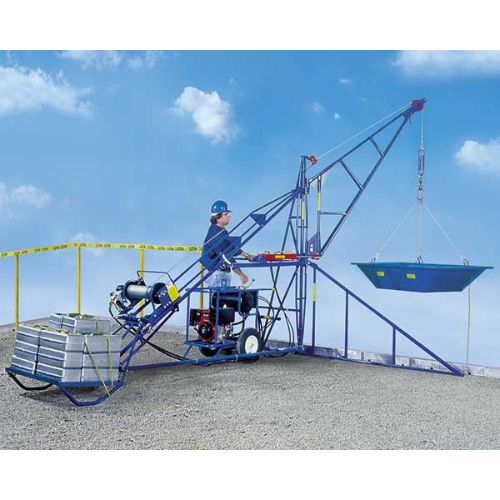 hs1000: 11 hp honda engine swing hoist