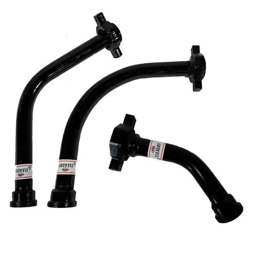 swivel pipe 90° set-up with hammer-on unions