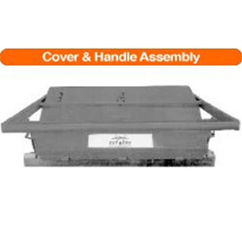 cover and handle assembly for 200 gal. kettle