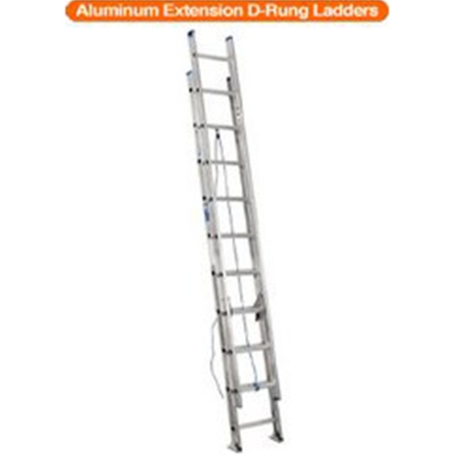 32’ aluminum extension ladder