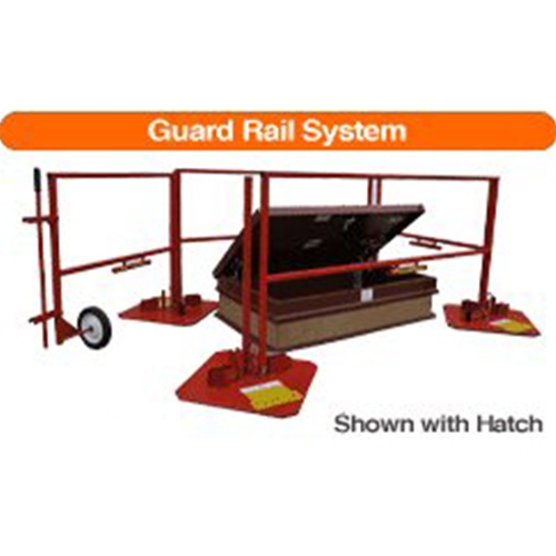 8’ guard rail section