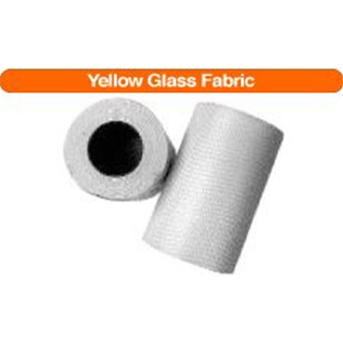 yellow glass fabric 6” x 150’ roll. (12 per case)