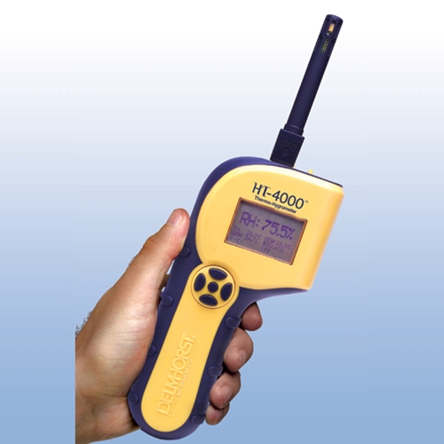 ht-4000 thermo-hygrometer with carrying case