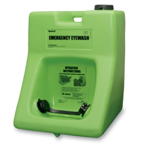 fendall porta stream ii eyewash station (french) with water additive