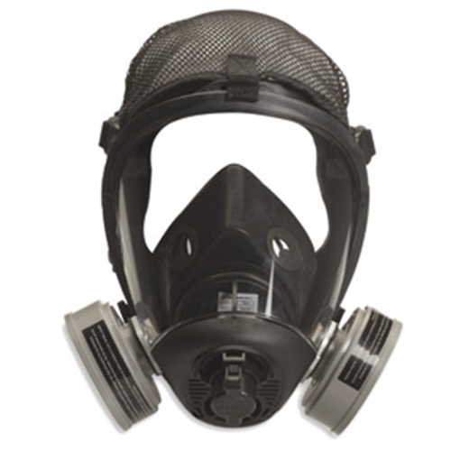 medium survivair opti&#x2d;fit convertible apr/papr/cf&#x2d;sar, full face respirator &#x2d; front port nozzle, 5&#x2d;point strap, medium s&#x2d;series