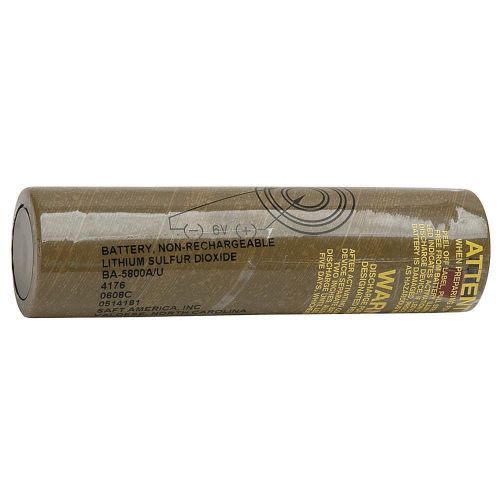 lithium sulfur dioxide battery