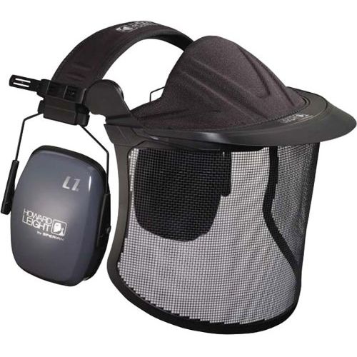 clear face shield for use with garden kit