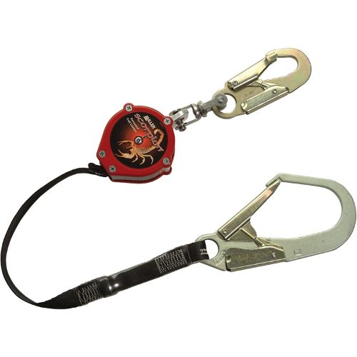 locking snap hook and swivel shackle; locking rebar hook - rated to 400#