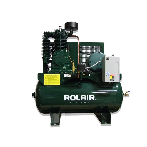 5hp 3ph 30gal horizontal compressor