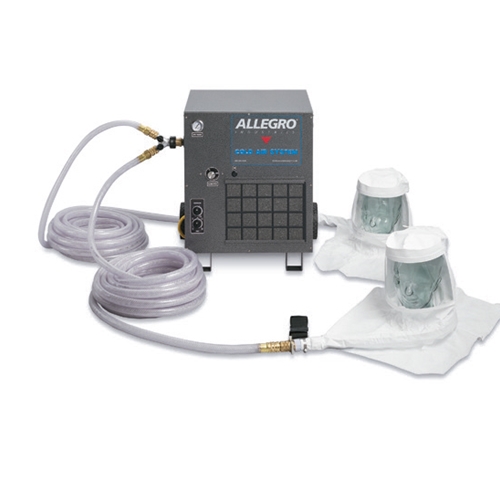 single bib hood cold air system (2 worker