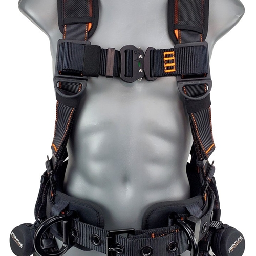 Frontline 110CTB Combat Lite Full Body Harness all Aluminum Hardware and Suspension Trauma Straps