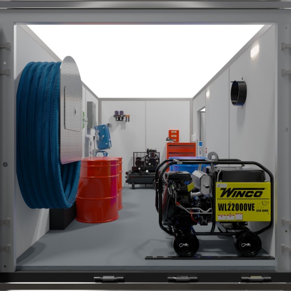 CORE 16' Series TurnKey Spray Foam Trailer