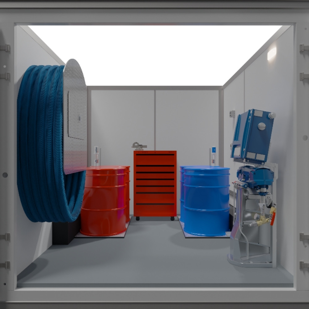 MAXX-PRO 16’ Series E-30 Spray Foam Trailer