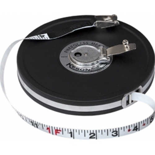 50' fiberglass tape/metal case