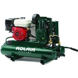 ROLAIR 5.5-HP 9-Gallon Wheelbarrow Air Compressor w/ Honda Engine - 4090HK17